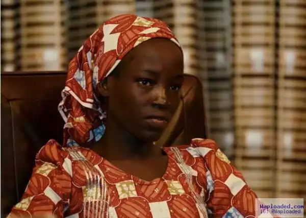 Rescued Chibok girl, Amina Ali Nkeki allegedly 